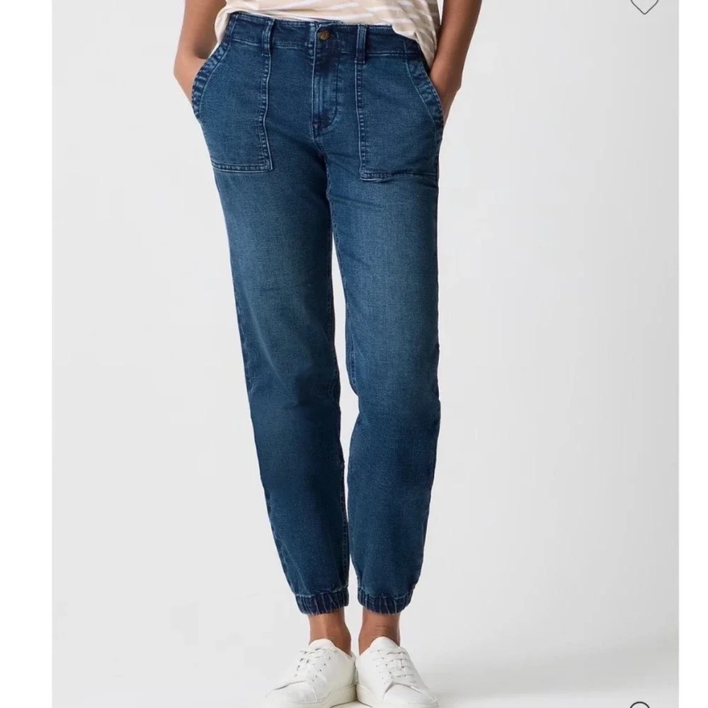 J. Crew Utility Joggers Patch Pocket Jeans 24